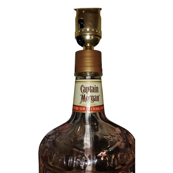 Captain Morgan Tan Table Lamp - Picture 2 of 3